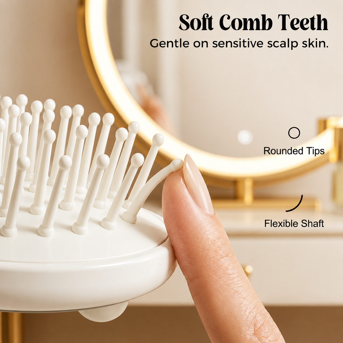 Electric Spray 3 in 1 Rechargeable Hair Massage Comb